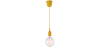 Buy Edison Bulb Pendant Lamp - Silicone Yellow 50882 in the United Kingdom