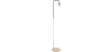 Buy Franc floor lamp - Metal and marble Chrome Rose Gold 59578 - in the UK