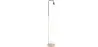 Buy Franc floor lamp - Metal and marble Chrome Rose Gold 59578 - in the UK