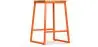 Buy Big Boy Stool 60cm Orange 58422 - in the UK