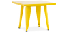 Buy Bistrot Metalix Kid Table 60 cm - Metal Yellow 59685 - in the UK