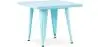 Buy Bistrot Metalix Kid Table 60 cm - Metal Aquamarine 59685 - in the UK