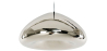 Buy Empty Pendant Lamp - 30cm - Chromed Metal Silver 58221 - in the UK