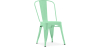 Buy Dining chair Bistrot Metalix industrial design 5Kg - New edition Mint 59802 at MyFaktory