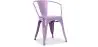 Buy  Bistrot Metalix chair with armrests New Edition - Metal Pastel Purple 59809 at MyFaktory