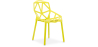 Buy Mykonos design dining chair - PP and Metal Yellow 59796 at MyFaktory
