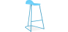 Buy Barny metal bar stool Pastel blue 59795 - in the UK