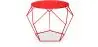 Diamond Side Table - Red