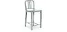 Buy Bruno Stool - Medium - 60cm Silver 58382 - in the UK