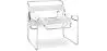 Buy Vasyl Chair - Premium Leather White 16816 - prices