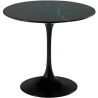 Buy Tulip Coffee Table in Marble - 50cm Black 15420 - in the UK