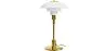 Buy PL 3/2 Desk Lamp - Steel/Opal Glass Gold chrome 15226 at MyFaktory