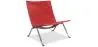Buy PY22 Lounge Chair - Premium Leather Red 16827 in the United Kingdom