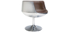 Buy Aviator Brandy chair - Aged effect microfiber imitation leather Brown 26716 - in the UK