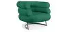 Buy Designer armchair - Faux leather upholstery - Biven Aquamarine 16500 - prices