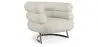 Buy Designer armchair - Faux leather upholstery - Biven Ivory 16500 at MyFaktory