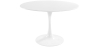 Buy Round Tulipa Table in Fiberglass - 90cm White 15417 - in the UK