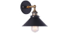 Buy Edison 164 Wall Lamp – Aluminum Black 50862 - in the UK