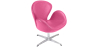 Buy Swin Chair - Faux Leather Pink 13663 at MyFaktory