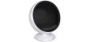 Buy Ballon Chair - Fabric Black 16498 - in the UK