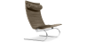 Buy PY20 Lounge Chair - Premium Leather Taupe 16830 in the United Kingdom