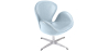 Buy Swin Chair - Faux Leather Pastel blue 13663 with a guarantee