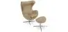 Buy Special Edition Bold chair with Ottoman - Premium Leather Taupe 13661 - prices