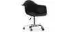 Buy Office Chair with Armrests - Desk Chair with Castors - Emery Black 14498 - in the UK