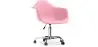Buy Office Chair with Armrests - Desk Chair with Castors - Emery Pink 14498 - in the UK