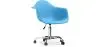 Buy Office Chair with Armrests - Desk Chair with Castors - Emery Blue 14498 with a guarantee