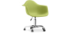 Buy Office Chair with Armrests - Desk Chair with Castors - Emery Olive 14498 home delivery