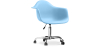 Buy Office Chair with Armrests - Desk Chair with Castors - Emery Light blue 14498 with a guarantee