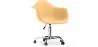 Buy Office Chair with Armrests - Desk Chair with Castors - Emery Pastel orange 14498 - prices