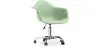 Buy Office Chair with Armrests - Desk Chair with Castors - Emery Pastel green 14498 - prices