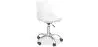 Buy Tulip swivel office chair with wheels White 58487 - in the UK