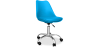 Buy Tulip swivel office chair with wheels Turquoise 58487 - in the UK