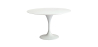 Buy Round Fiberglass Tulipa Table - 110cm White 29845 - in the UK