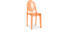 Buy Dining chair Victoire  Design Transparent Orange transparent 16458 with a guarantee
