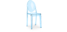 Buy Dining chair Victoire  Design Transparent Blue transparent 16458 - prices