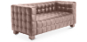 Buy Design Sofa Lukus (2 seats) - Faux Leather Coffee 13252 - prices