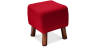Buy Jonah scandinavian style Footstool - Fabric Red 55340 in the United Kingdom