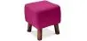 Buy Jonah scandinavian style Footstool - Fabric Fuchsia 55340 - in the UK