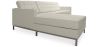 Buy Design Corner Sofa Kanel - Left Angle - Faux Leather Ivory 15184 at MyFaktory