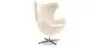 Buy Armchair with armrests - Fabric upholstery - Bold Ivory 13412 home delivery