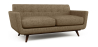 Buy Scandinavian design Milton Sofa (2 seats) - Fabric Light brown 55628 at MyFaktory