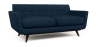 Buy Scandinavian design Milton Sofa (2 seats) - Fabric Blue 55628 in the United Kingdom