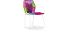 Buy Tropical Garden chair - White Legs Multicolour 58534 - in the UK