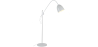 Buy Floor Lamp BI 3 - Chrome Steel White 16329 - prices