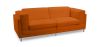 Buy Cava Design Sofa (2 seats) - Faux Leather Orange 16611 with a guarantee