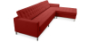 Buy Design Corner Sofa Kanel  - Right Angle - Premium Leather Cognac 15185 in the United Kingdom
